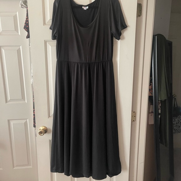 Black Ana Lularoe Dress - Picture 2 of 5